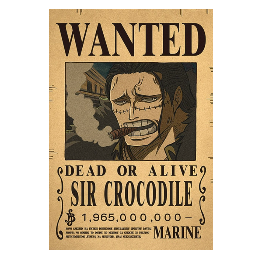 Wanted - Crocodile