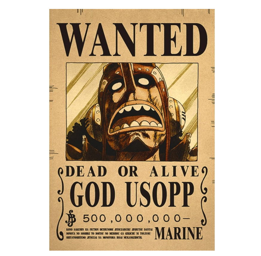 Wanted - Usopp