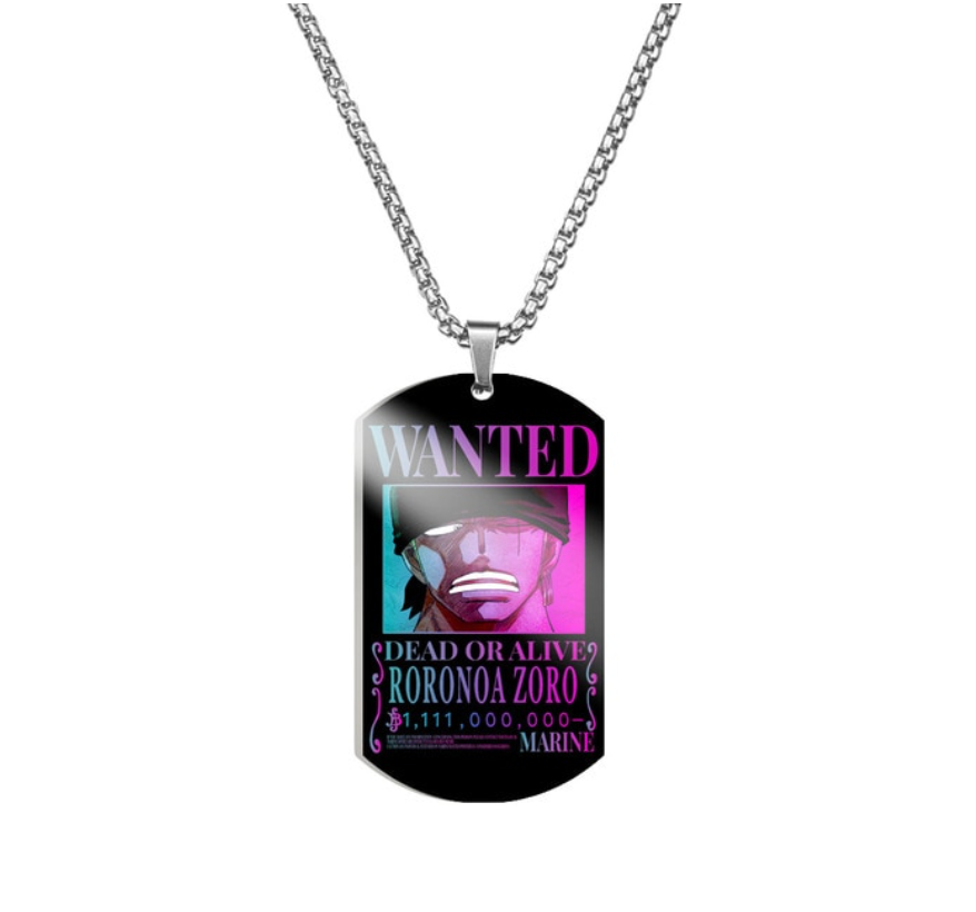 Collier - Wanted Zoro