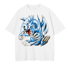 Charger l&#39;image dans la galerie, T-Shirt - Dragon Toon aux Yeux Bleus - 2 Couleurs Disponibles
