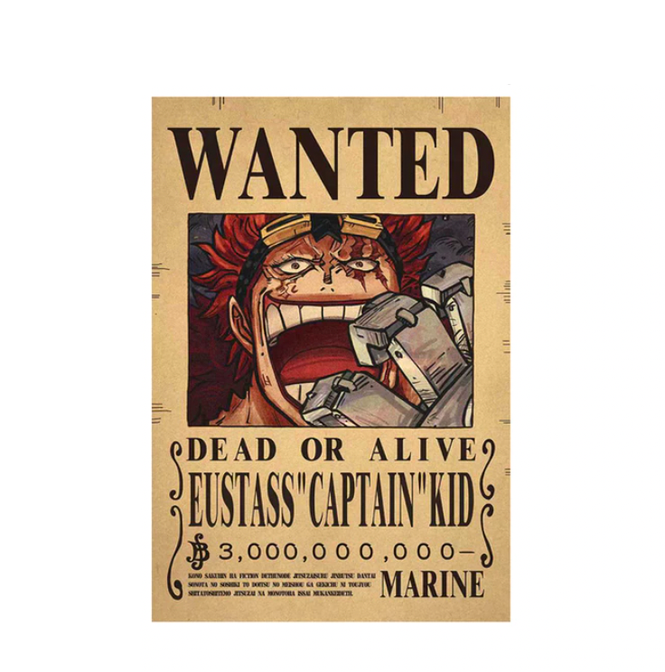 Wanted - Eustass Captain Kid