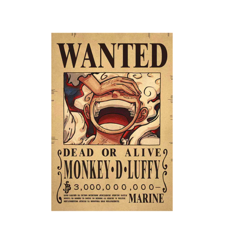 Wanted - Luffy