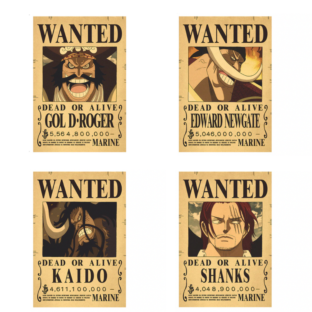 Lot de 4 Posters - Legend