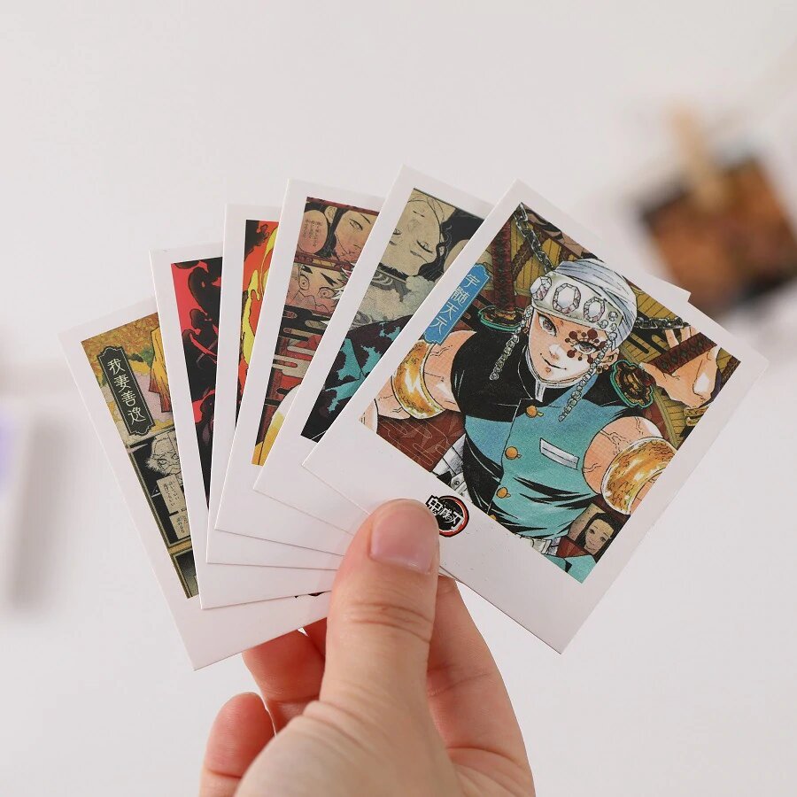 Lot de 40 photos Demon Slayer