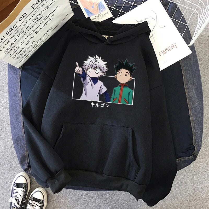 Sweat à Capuche - Gon/Killua 4 - 6 Couleurs Disponibles