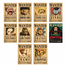 Charger l'image dans la galerie, Lot de 10 Posters Wanted - Mugiwara
