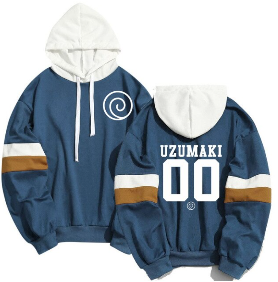 Sweat à Capuche - Uzumaki - 2 Couleurs Disponibles